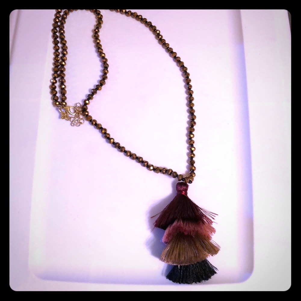 Tassel necklace
